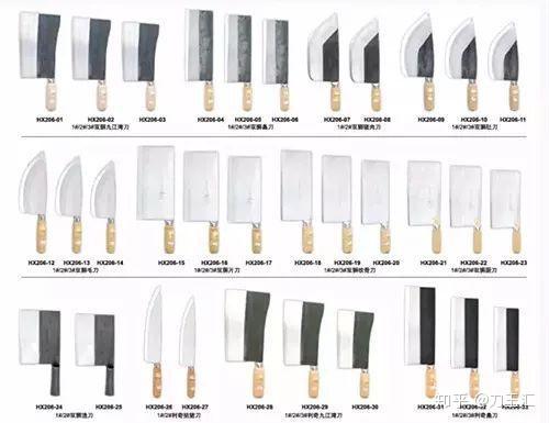中式厨刀、西式厨刀、日式厨刀知识大全(附选购指南) - 知乎