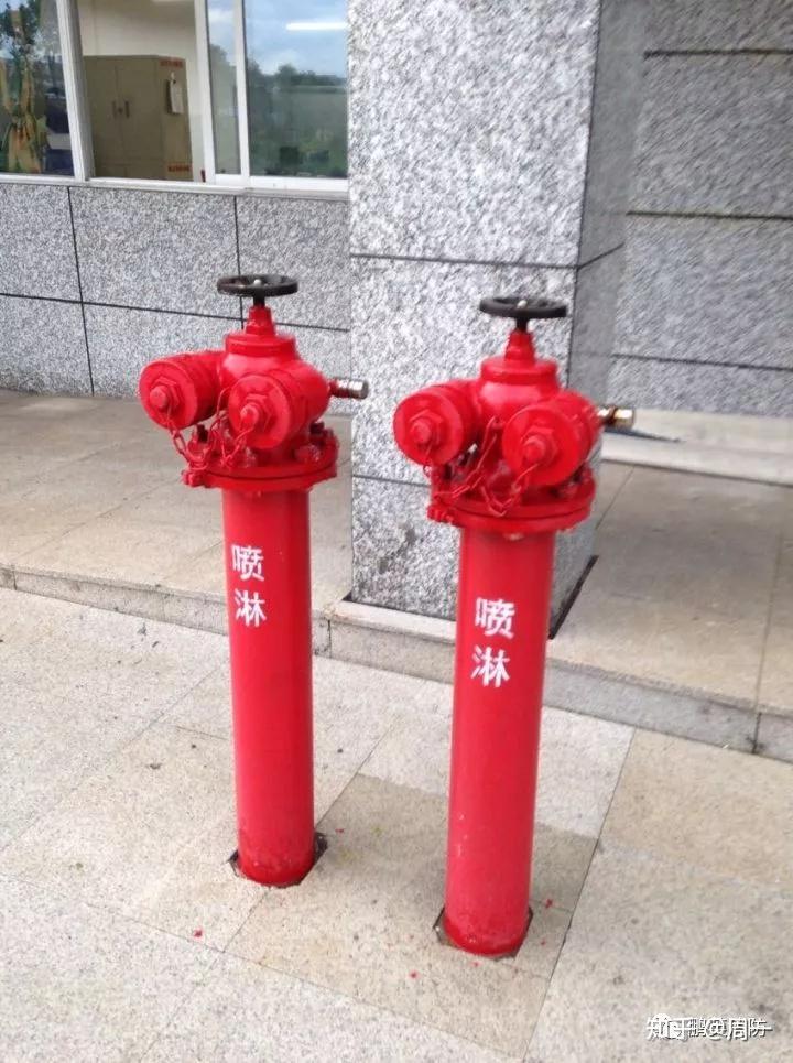 水泵接合器和室外消火栓