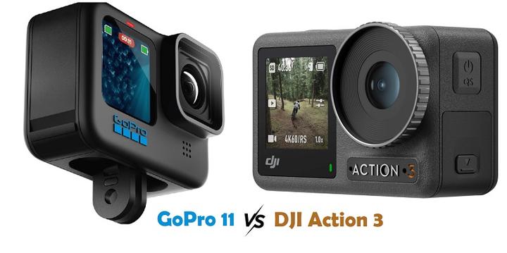 GoPro 11和大疆Action 3有什么区别，gopro11和action3哪个更值得买