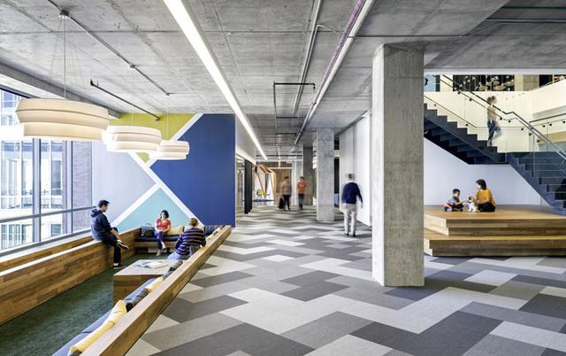 色彩几何空间 思科meraki旧金山总部扩张设计欣赏