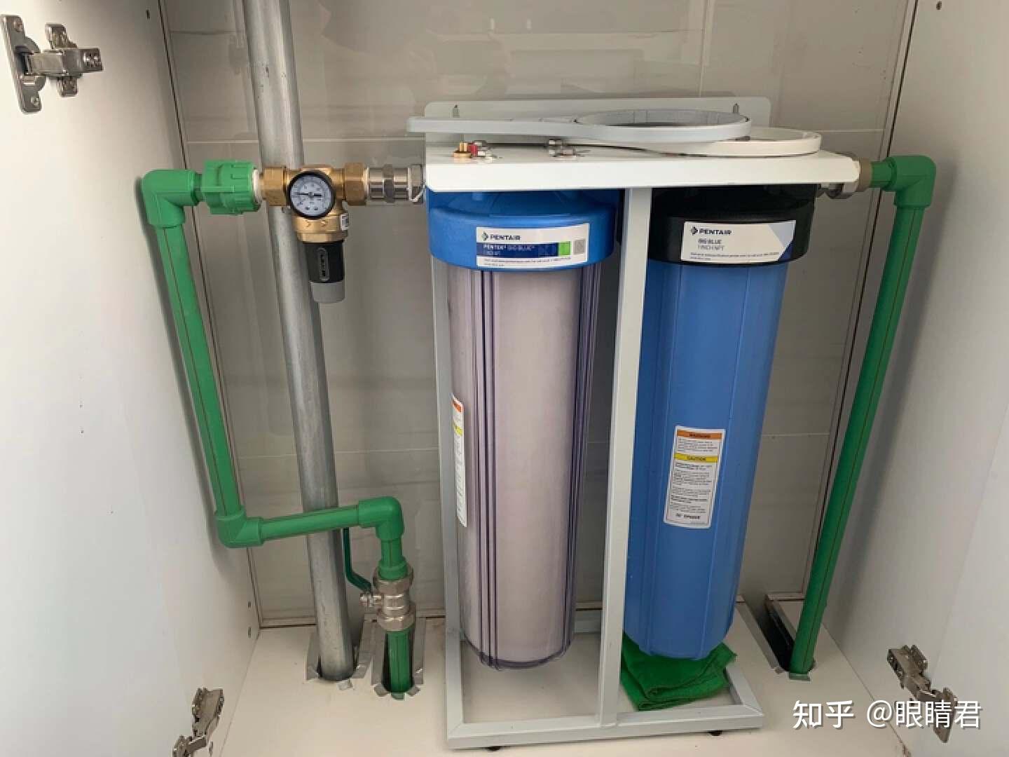 新装旧改都推荐,把好全屋净水第一关,魔环双滤米家前置过滤器使用体验