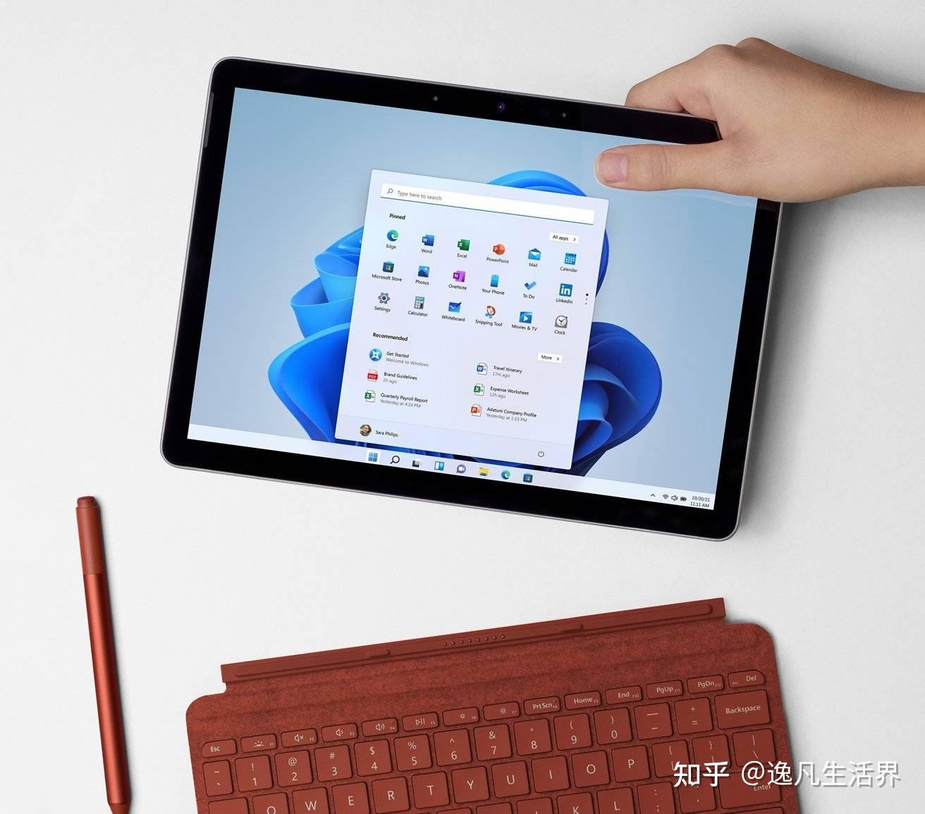 對比microsoftsurfacego3與ipad和ipadair