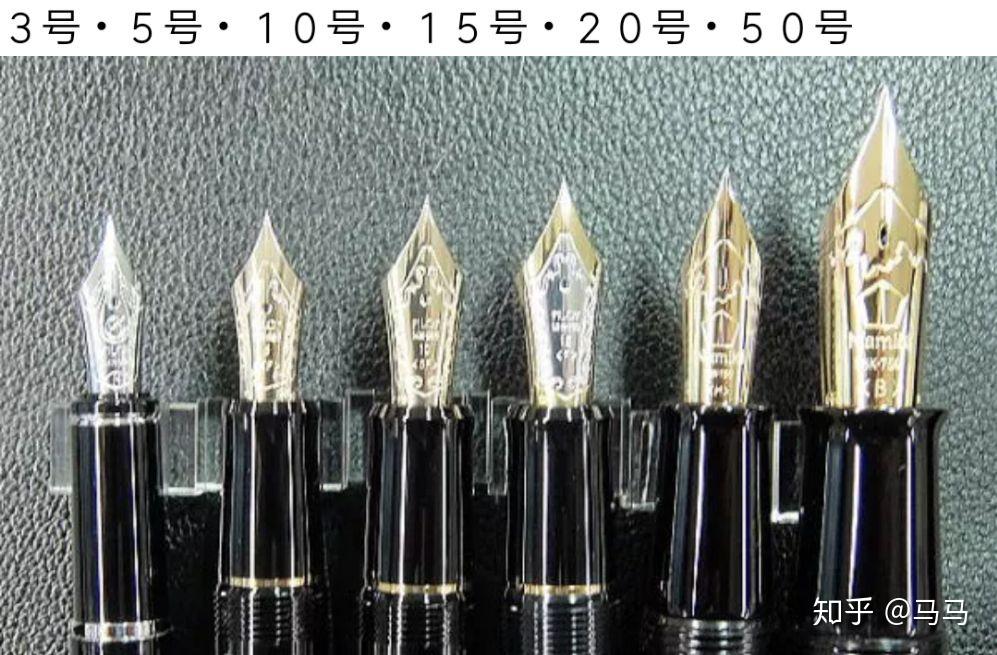 钢笔笔尖的号数是什么意思? - 知乎