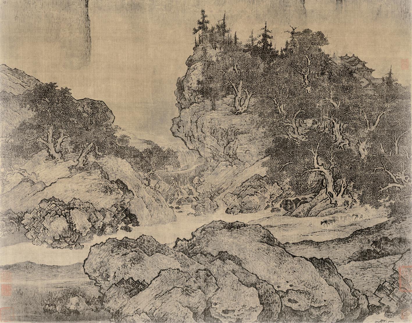 由范宽《溪山行旅图》而来的思想（上） - 知乎