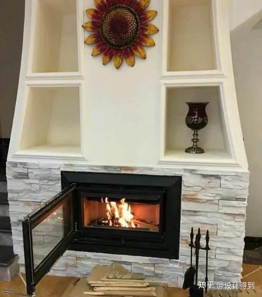 室内设计装饰材料052 - 真火燃木壁炉,该如何设计?