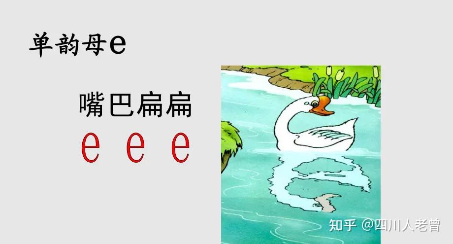 ,即"嘴巴扁扁eee"里面e的发音