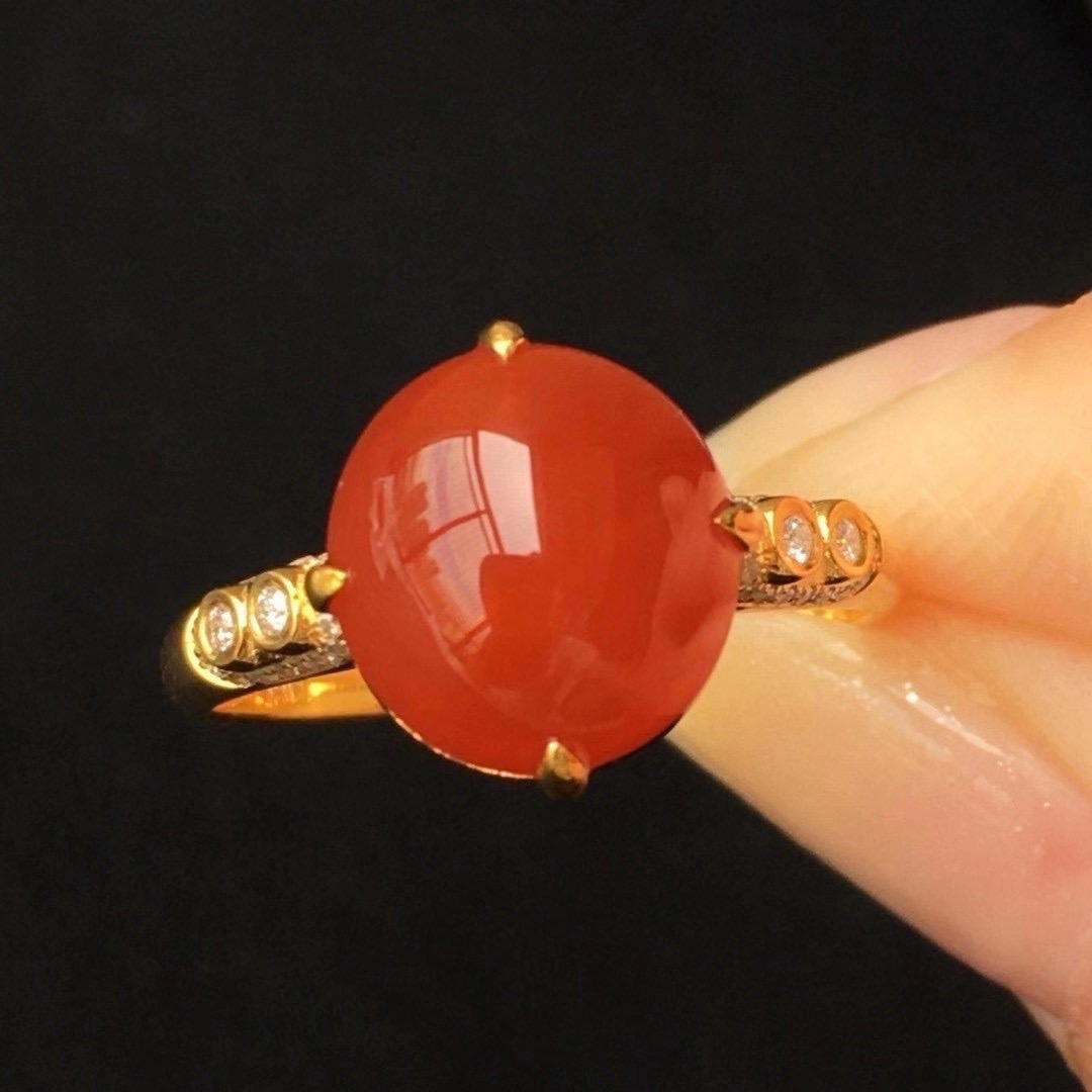 你想要代表真心吗一一满红翡翠送给你