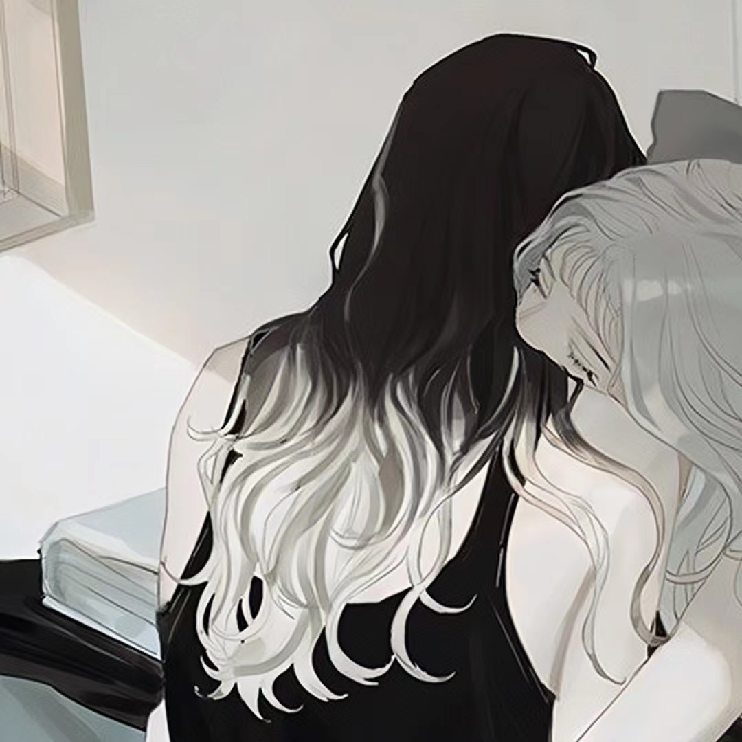 有没有比较甜的les情头就是百合头像