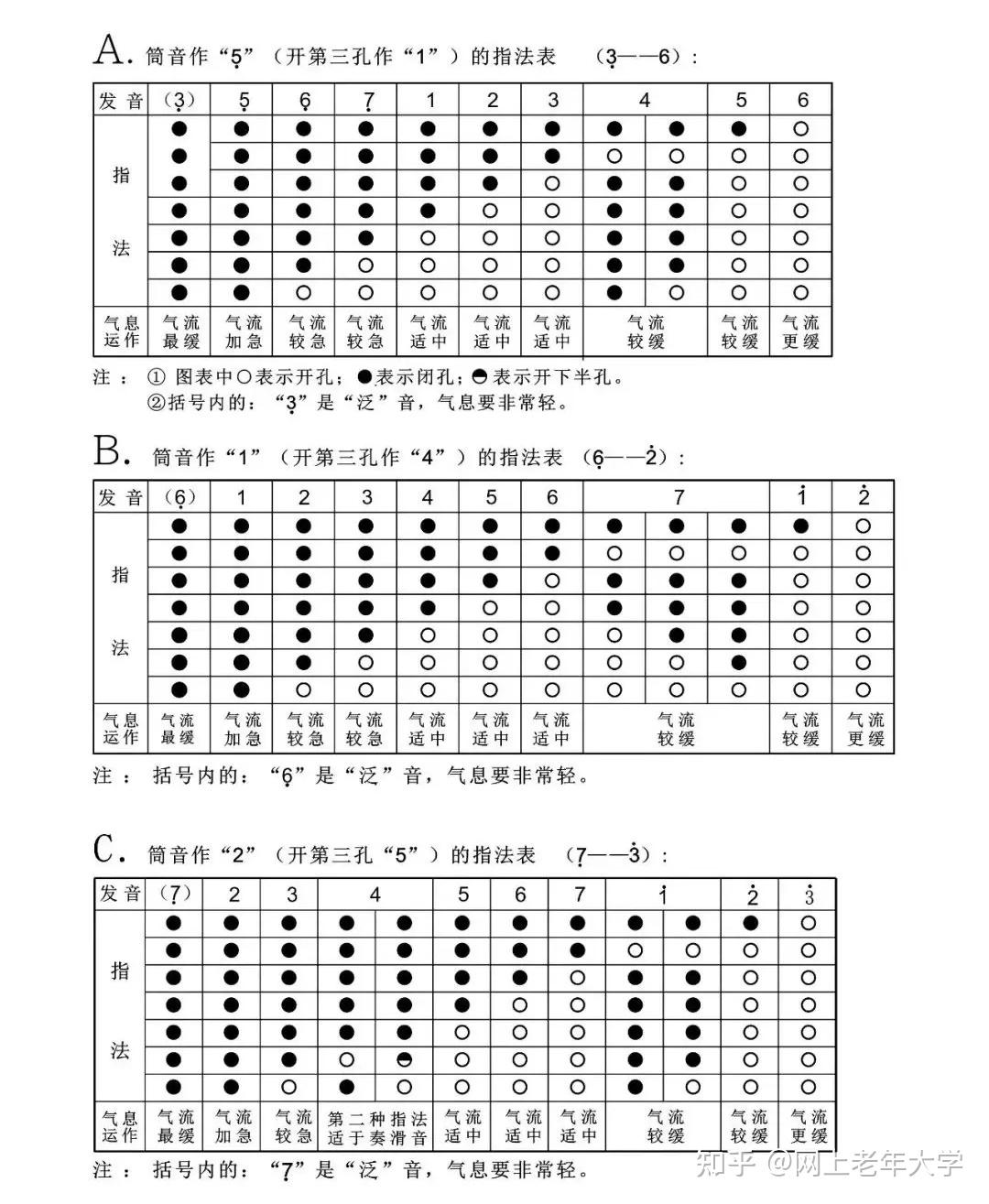 湖南九孔唢呐指法图图片