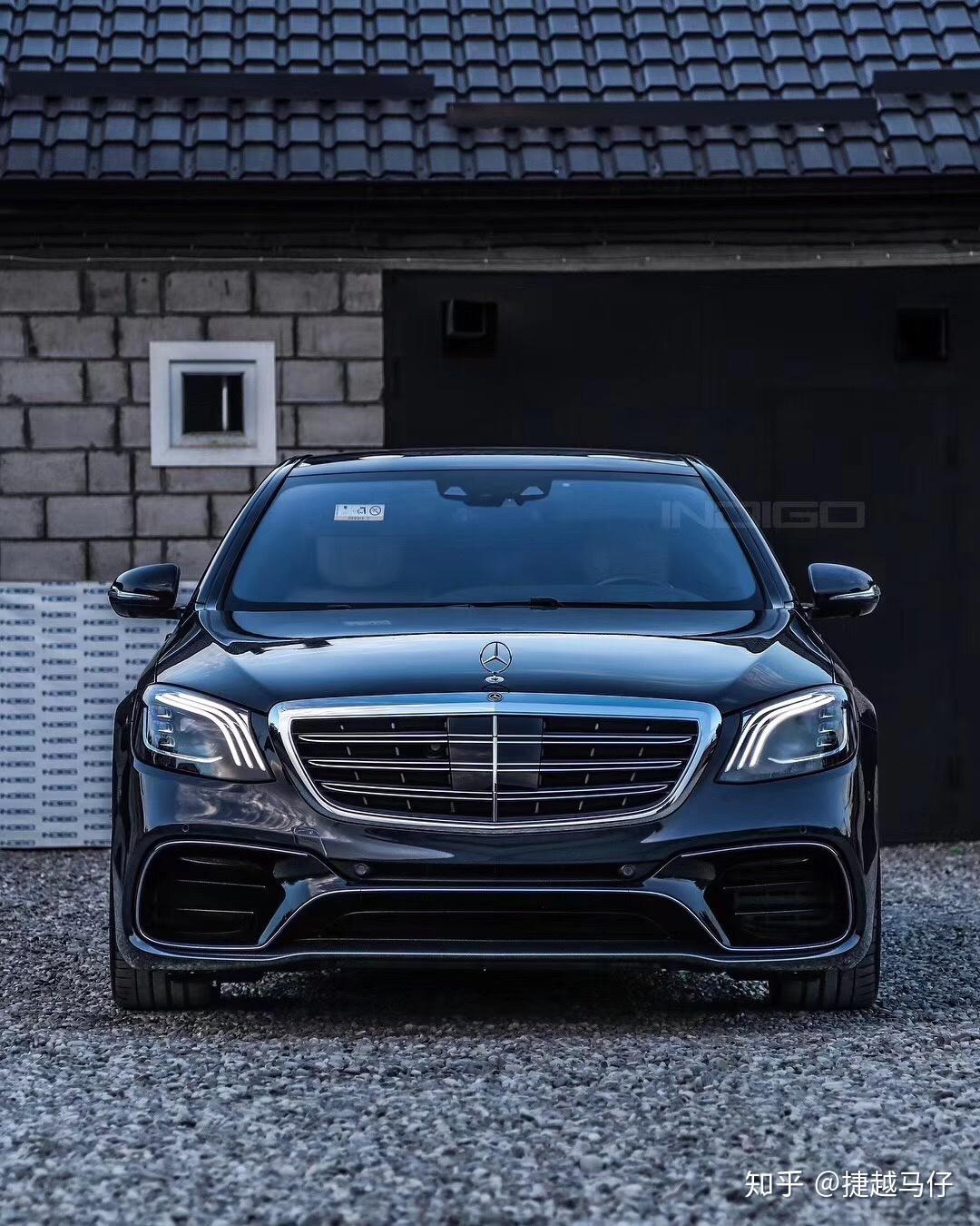 奔驰s222老款改新款几何大灯amg包围案例广州捷越