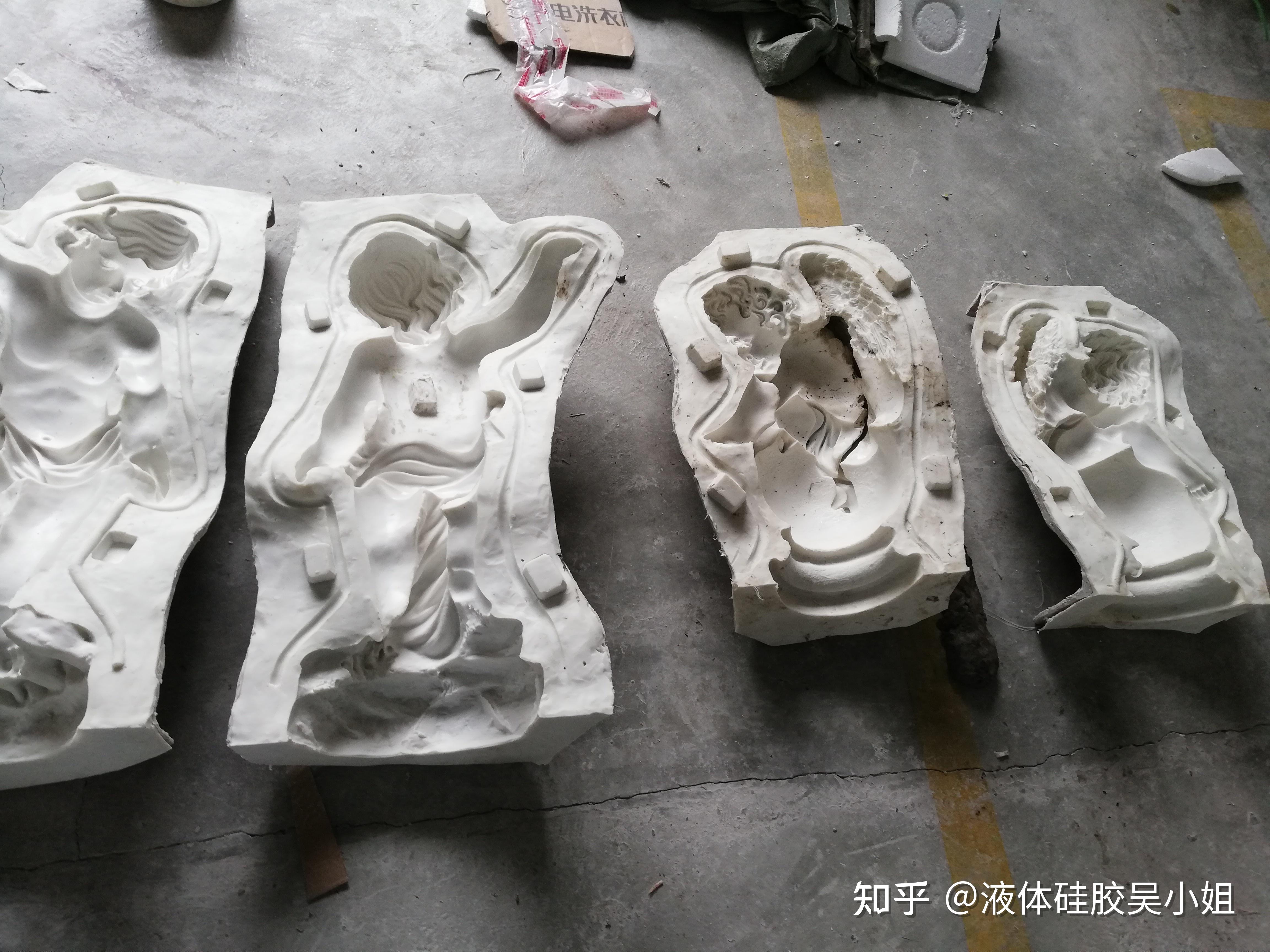 缩合型液态模具硅胶 石膏工艺品翻模矽利康 耐烧不粘模 - 知乎