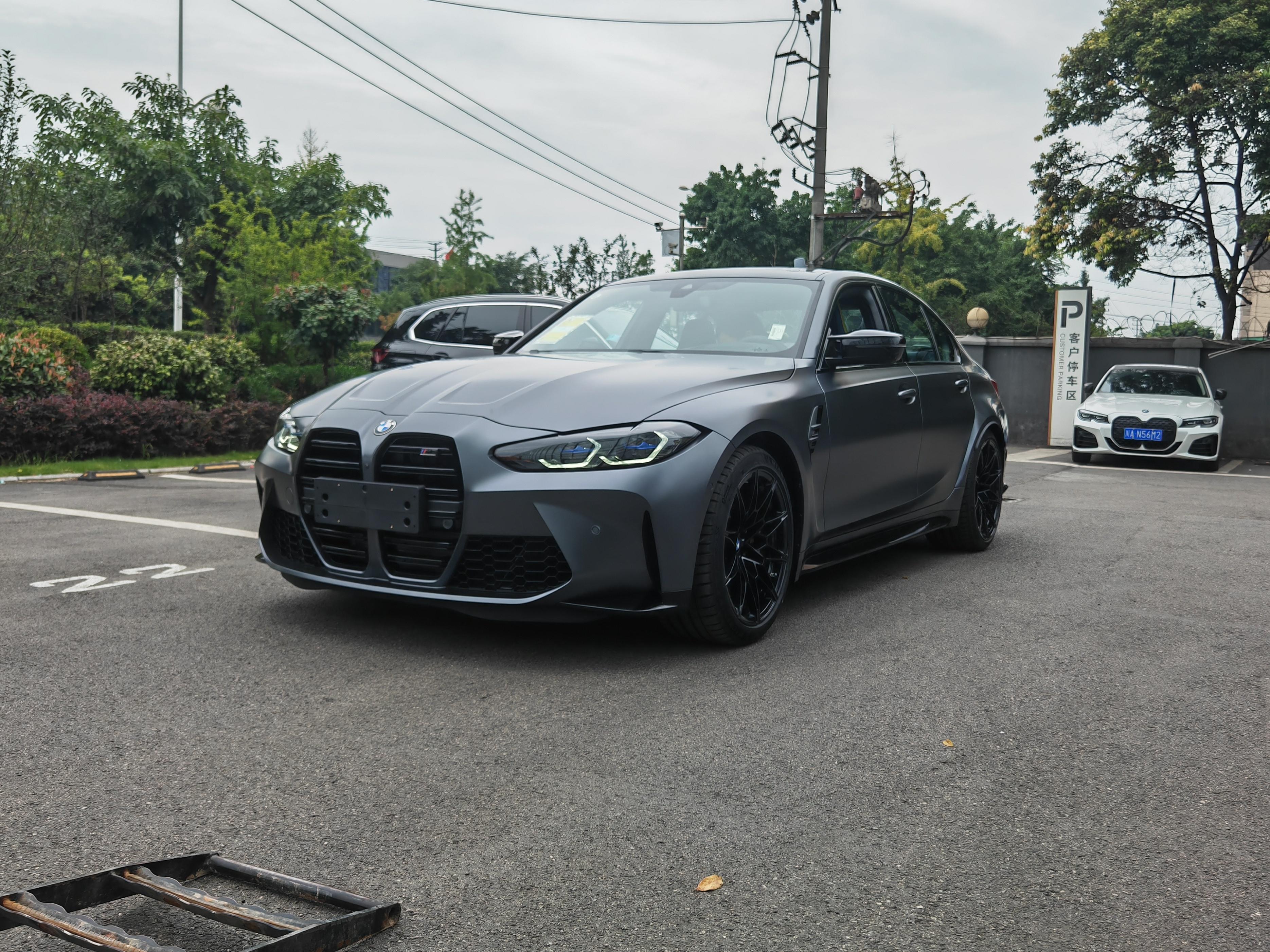 加价拿下一台宝马m3,落地超过120万,3秒5破百,比奔驰c63强多了