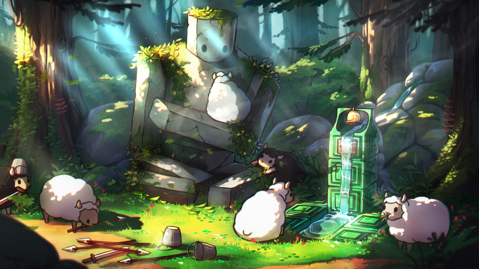 有没有可爱的小羊的壁纸头像也行