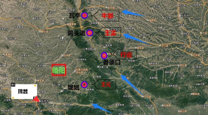 云台二十八将遗珠,图解来歙公鸡下蛋,穿越隗嚣防线的略阳奇袭 - 知乎