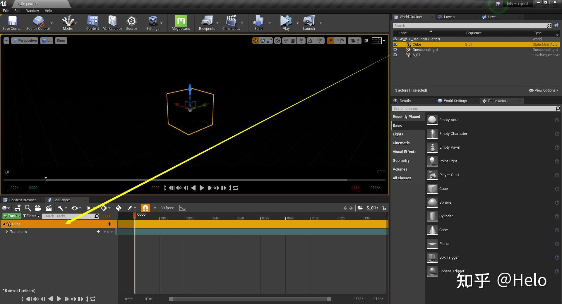 UE4中的动画编辑器 —— Sequencer in UE4 知乎
