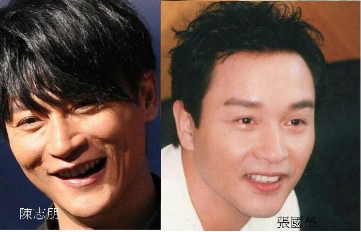 马天宇和张国荣相貌上究竟哪里像