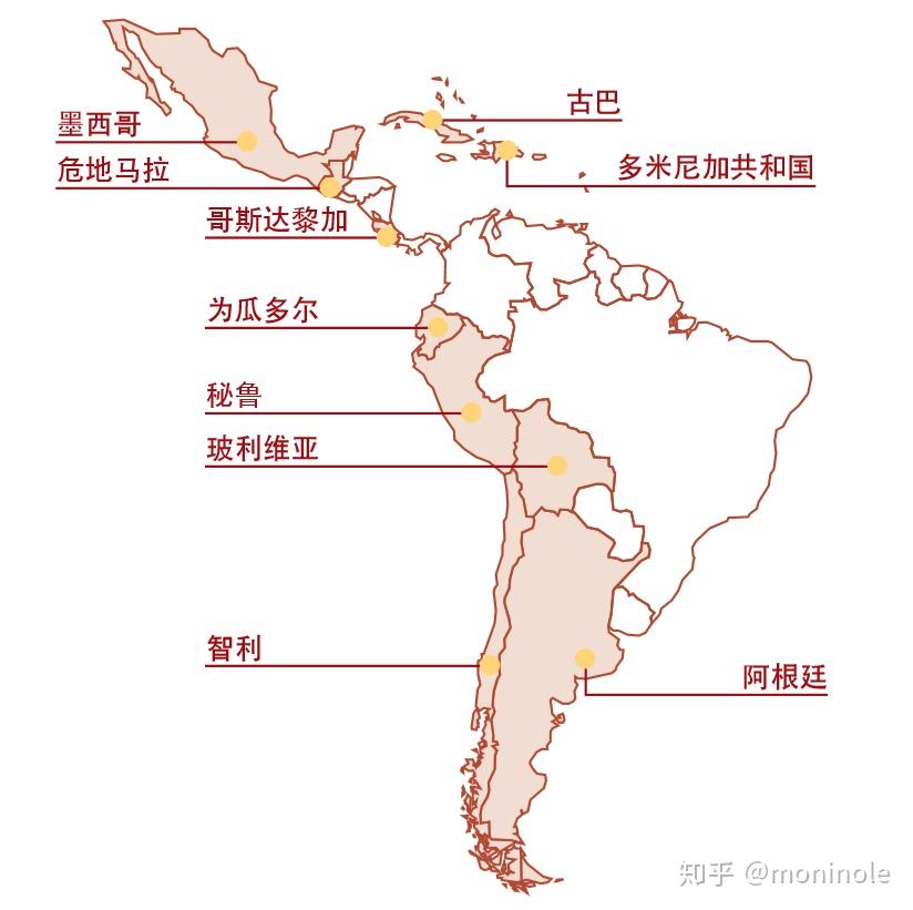 拉美enforex语言中心分布西班牙enforex的分布基本上是遍布全国的中