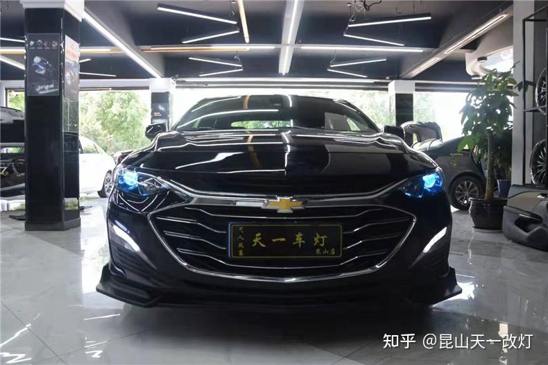 昆山改灯之迈锐宝xl改大灯如何一步到位昆山天一改车灯案例分享