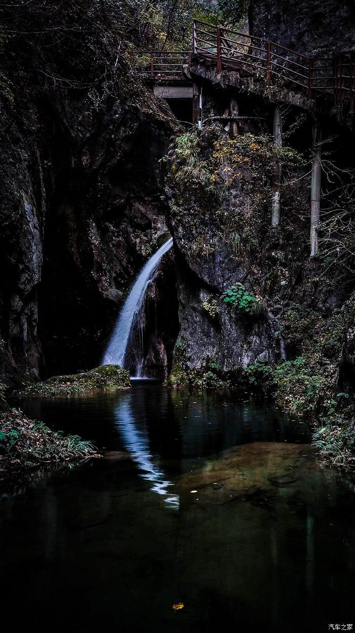 一人一唐,自驾洛南金丝峡,瞰五彩斑斓深秋神瀑峡沟