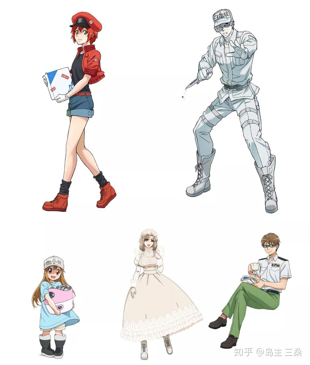 血小板们真的好萌!白血球的人设也好帅!连反派都各有特点和槽点!