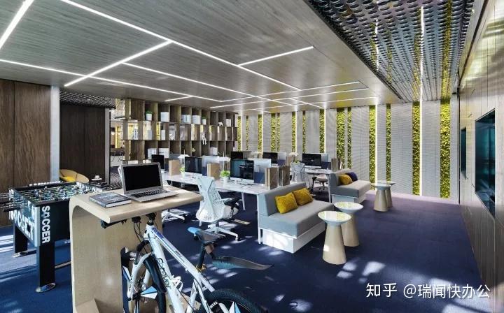 融入山水文化的办公空间设计,中式与现代完美融合【案例赏析】 - 知乎