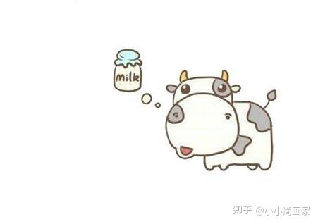奶牛怎么画？小朋友也简单上手的绘画教程 - 知乎