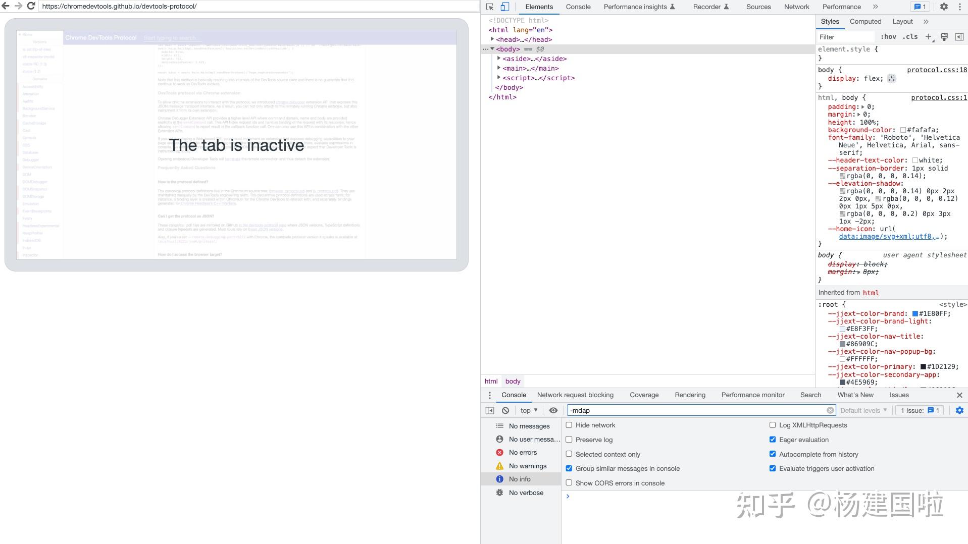 你知道 Chrome DevTools Protocol 是什么吗？ - 知乎