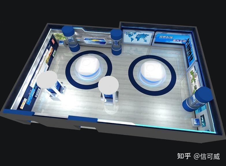 欣赏|15个高质量企业展厅设计案例合集 - 知乎