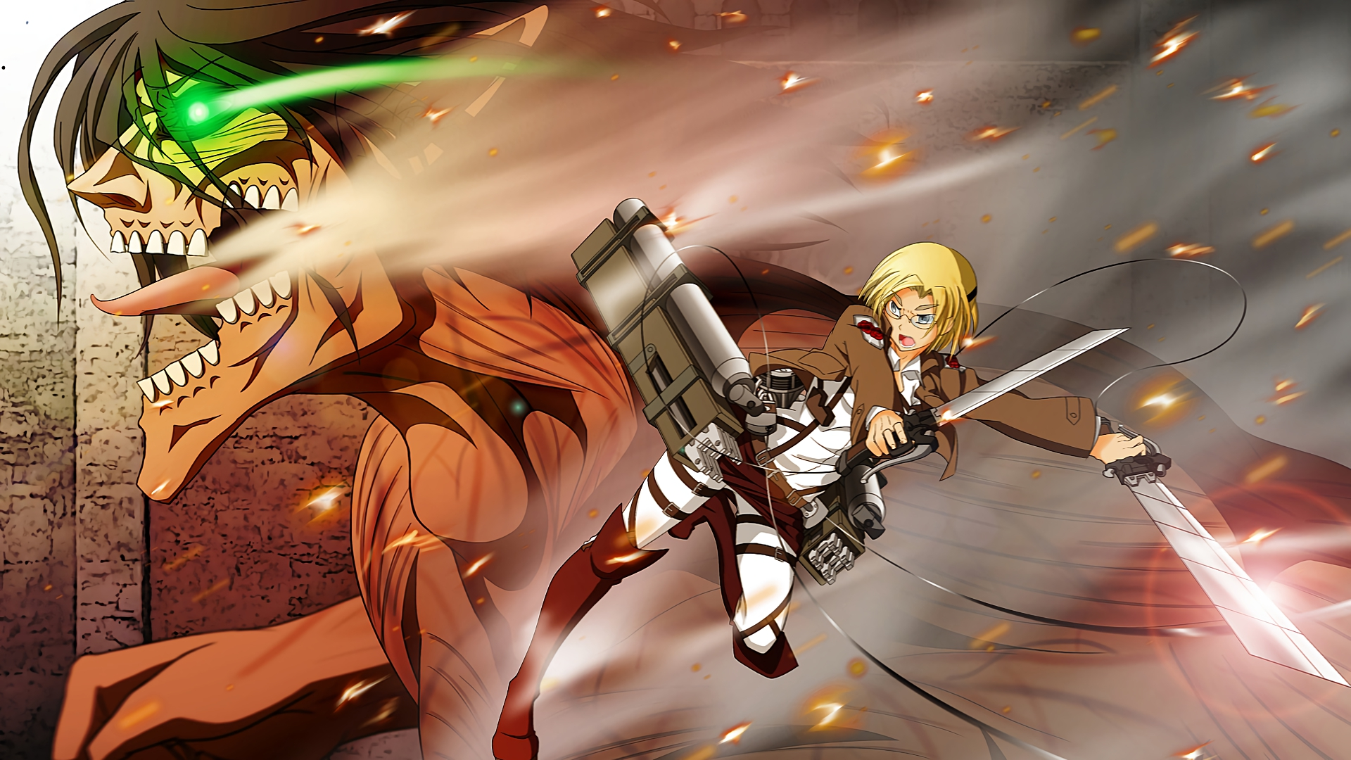 有哪些进击的巨人好看的手机壁纸电脑壁纸