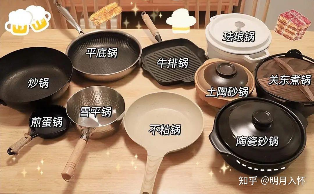 锅的种类、特点/不同材质的锅的选择/避坑攻略/各种类型锅最高性价比推荐/各种锅的保养(干货满满,建议收藏) - 知乎
