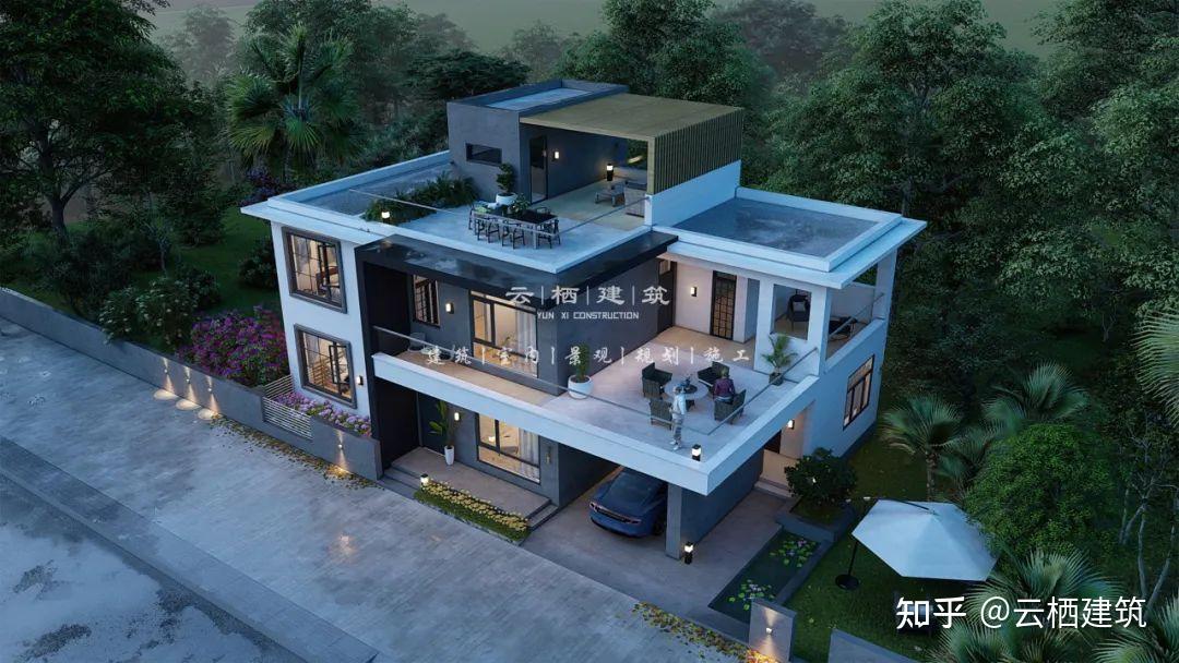 12款二层半乡村自建别墅设计，舒适度满分 - 知乎