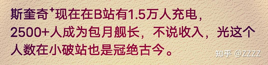 一万五千人充电,2500人成为包月舰长在B站是什么水平呢? - 知乎