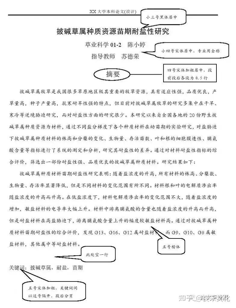 论文附录范文(论文附录格式范例)