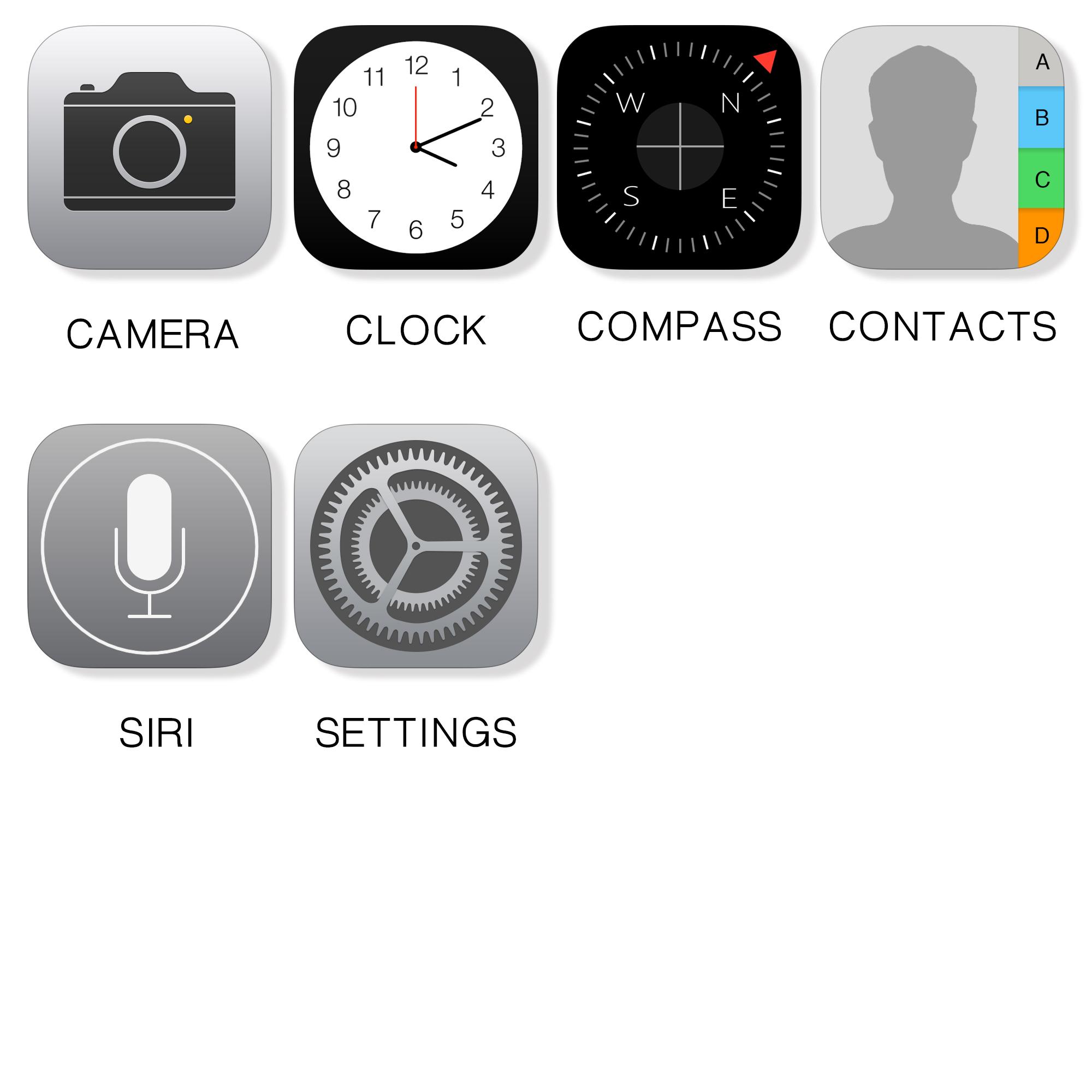 为什么我感觉iphone自带的app图标设计比第三方图标明显优秀? - 知乎