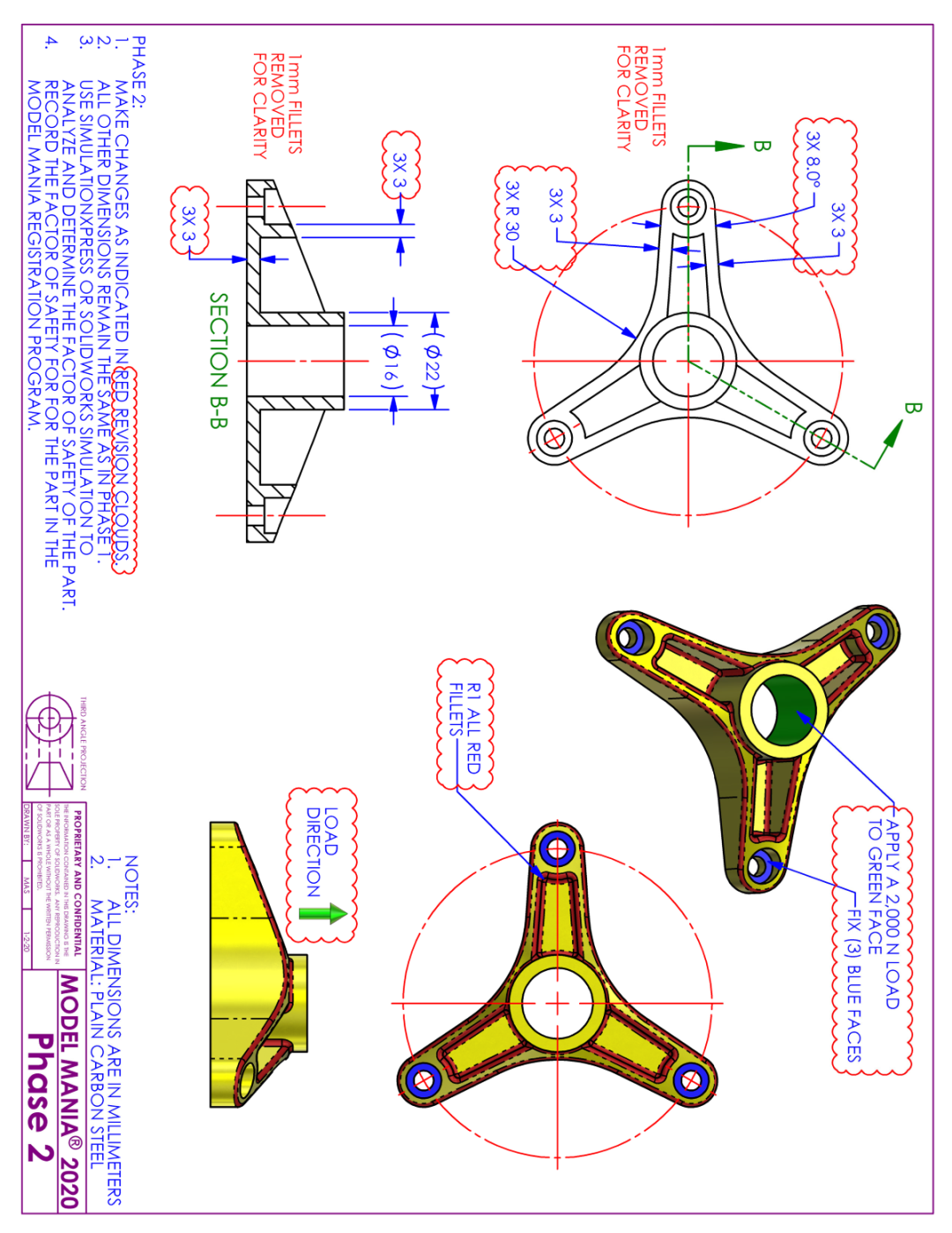 分享21道solidworks建模练习题来练练手