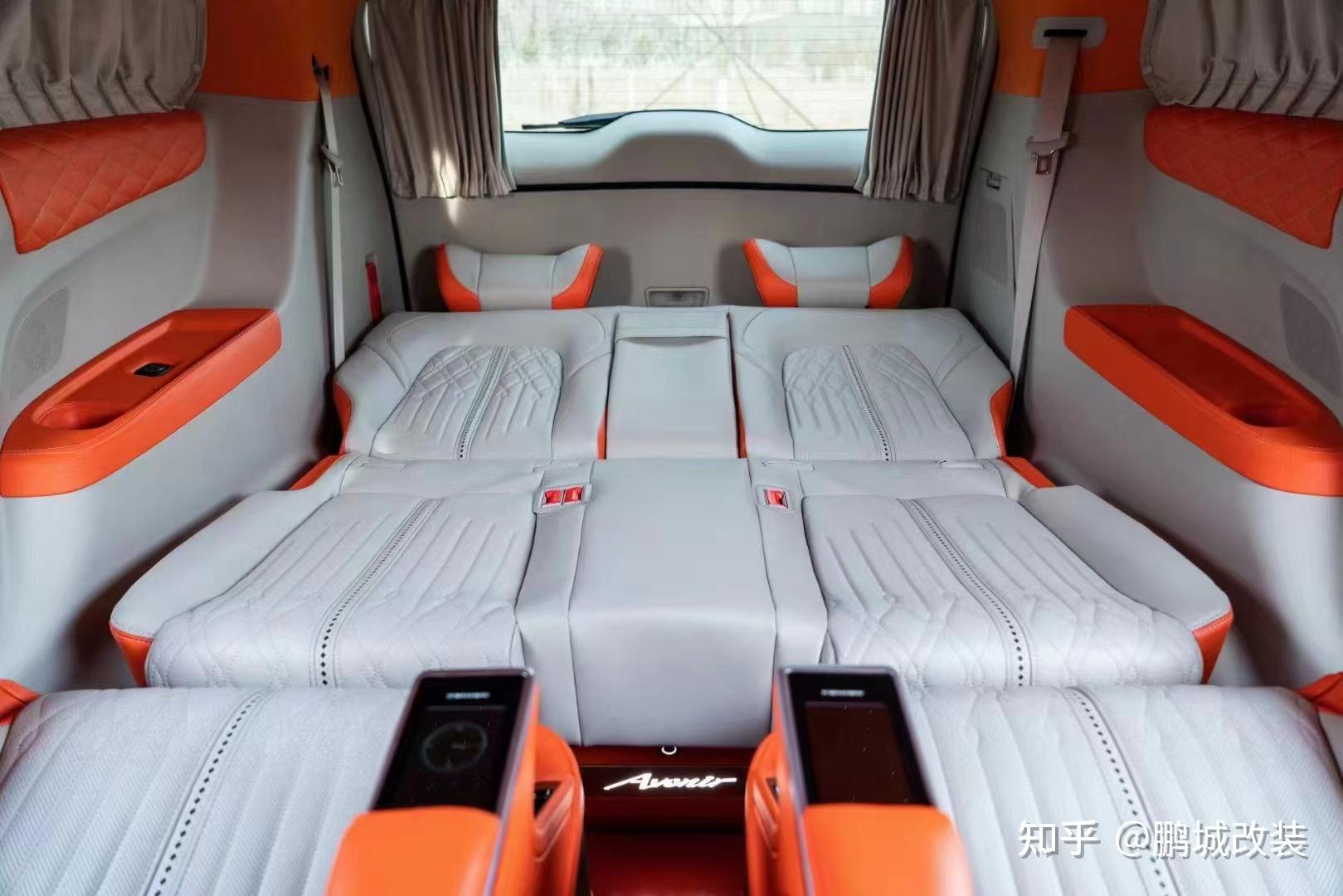 别克gl8商务车内饰改装,别克gl6中排座椅改装