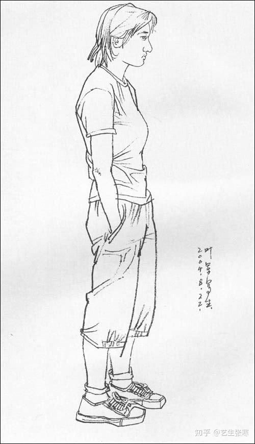 叶军的速写好的地方和不好的地方