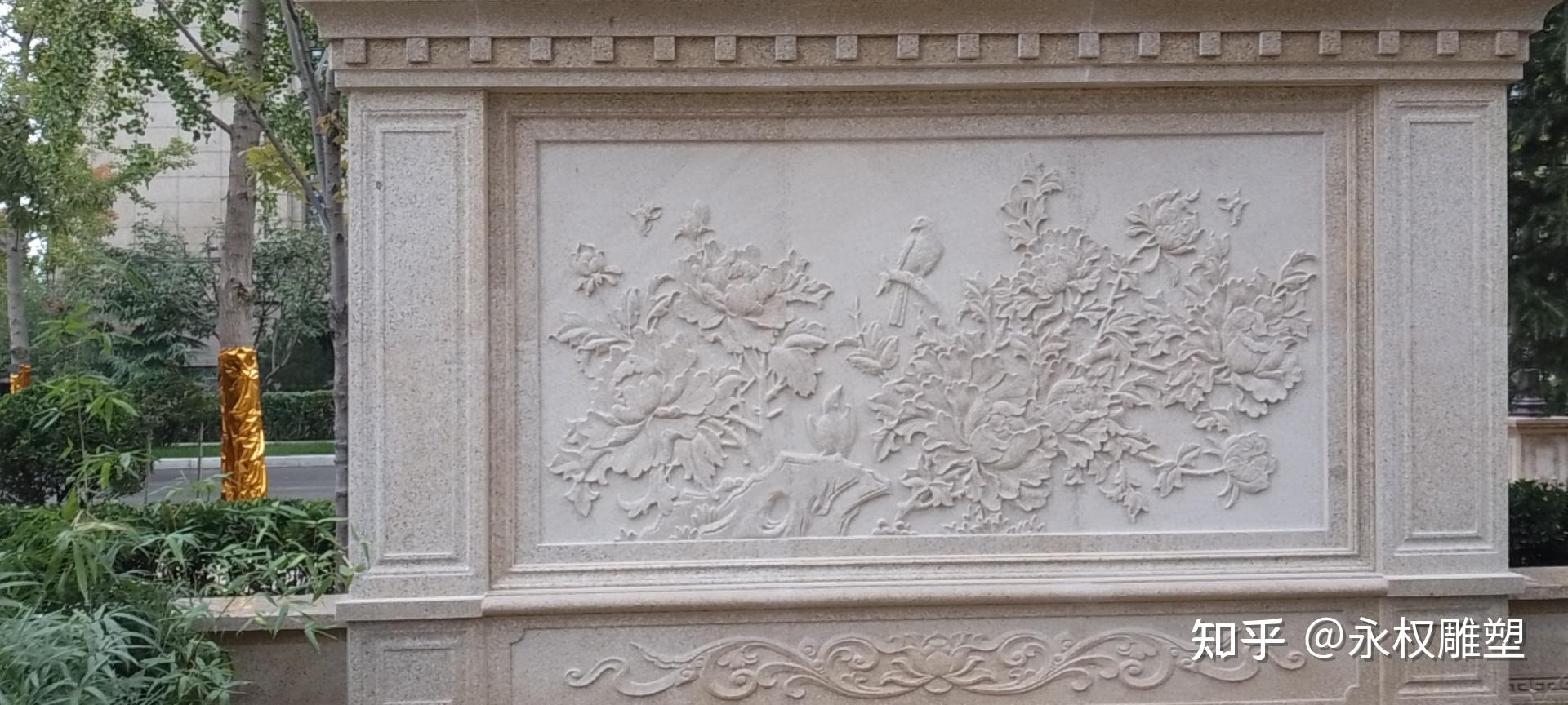 中式庭院石材影壁景墙效果怎么样