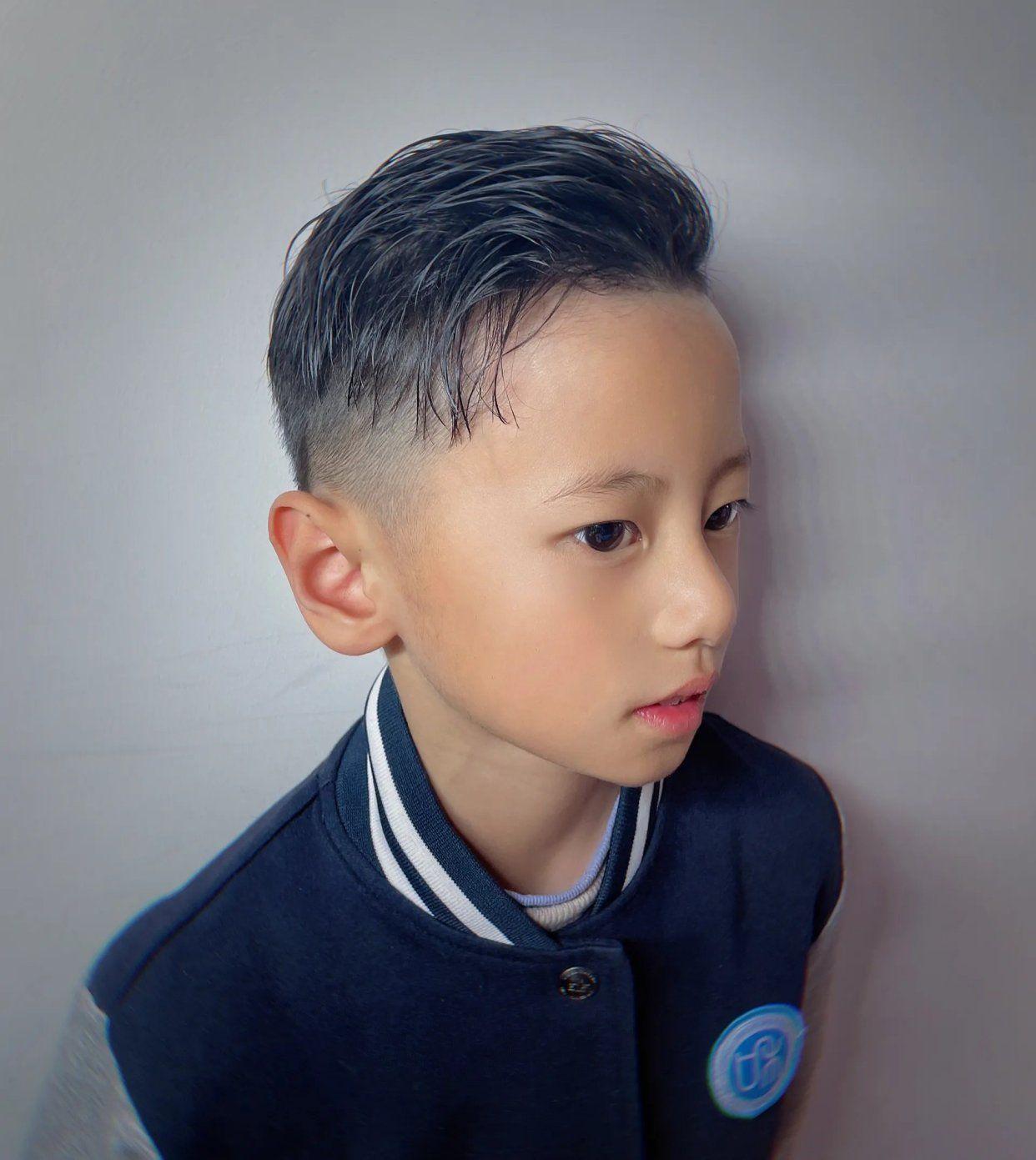 2022年7岁男童最新发型图片