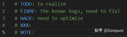 python注释代码关键字 - 知乎