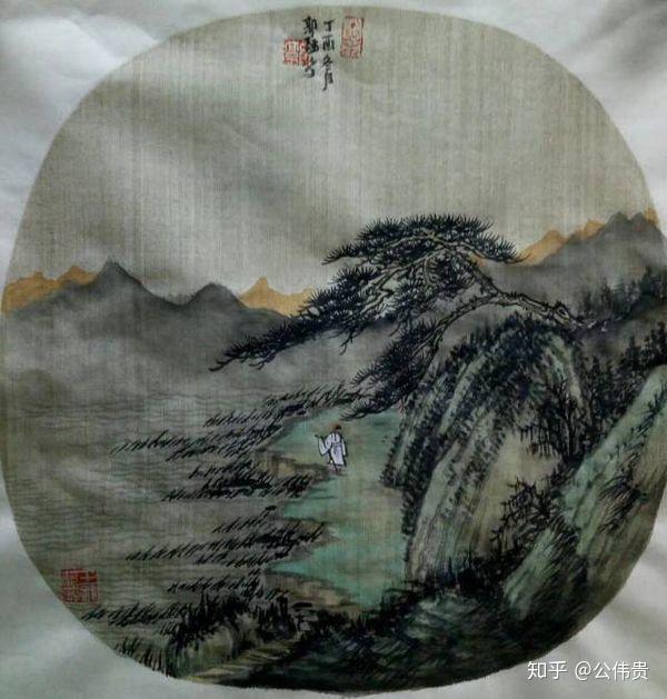 淄博知名山水画家郭强作品