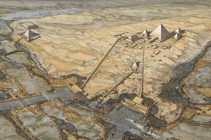 鸟瞰古文明：空中视角下的世界古城
