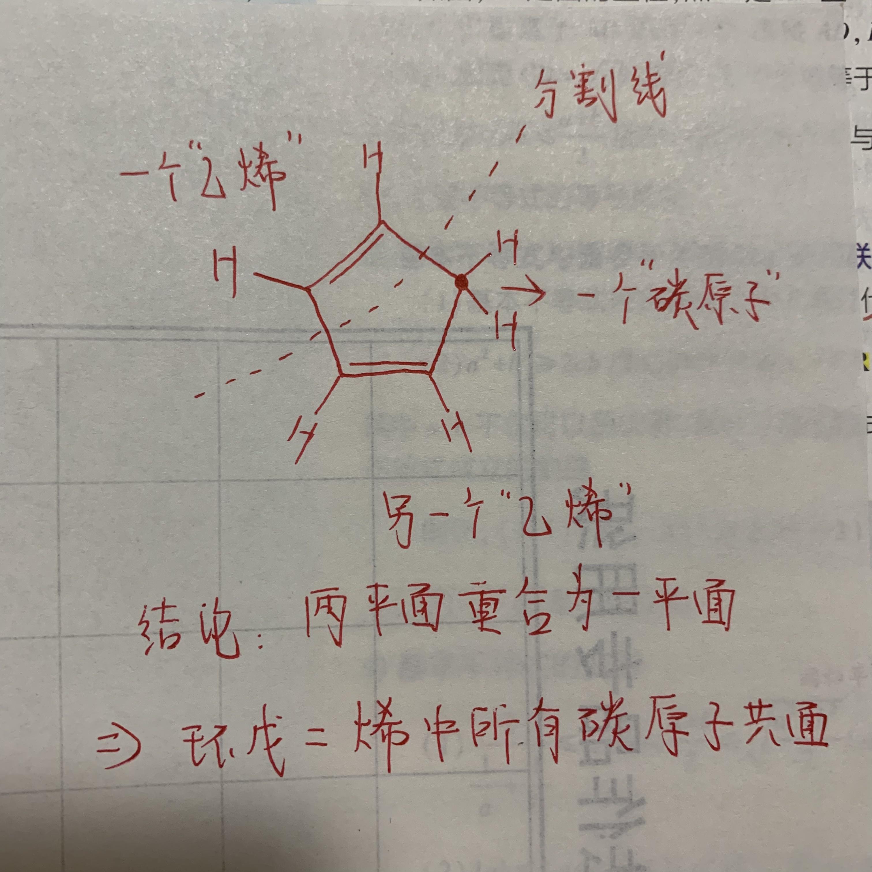 环戊二烯所有碳原子真的共平面吗,请用数据说明,谢谢! - 知乎