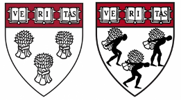 哈佛大学法学院徽章变化前后对比图
