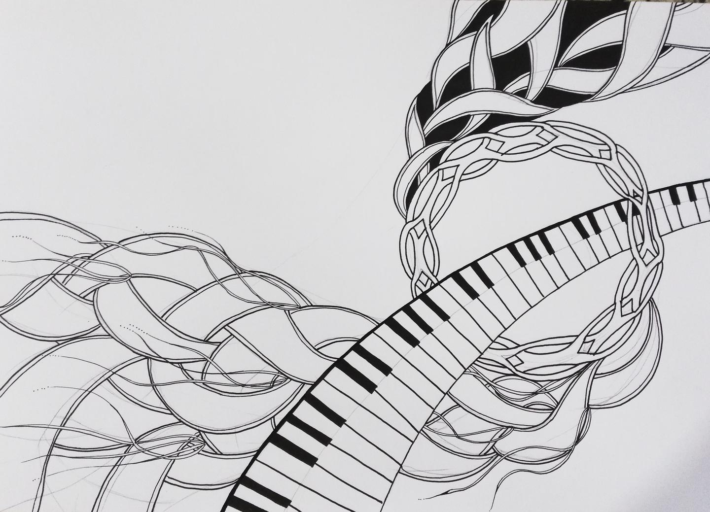 禅绕-装饰画|最初的梦想- 知乎