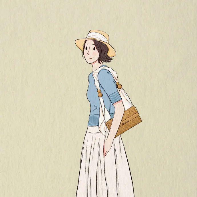 1,温柔文艺手绘女生头像2,文艺可爱的邻家女孩手绘头像3,可爱手绘相机