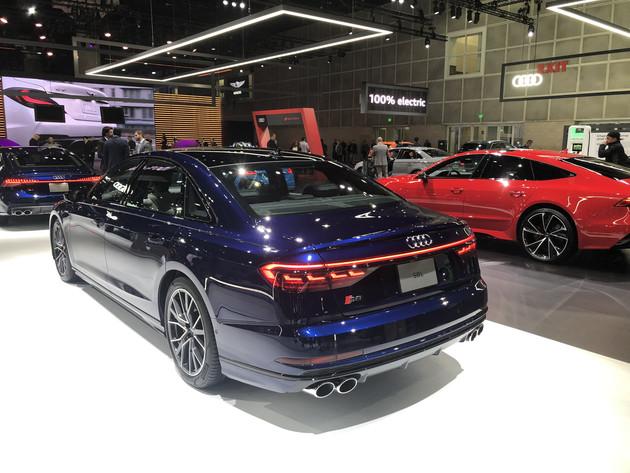 全球首发奥迪s8l长轴版亮相洛杉矶车展