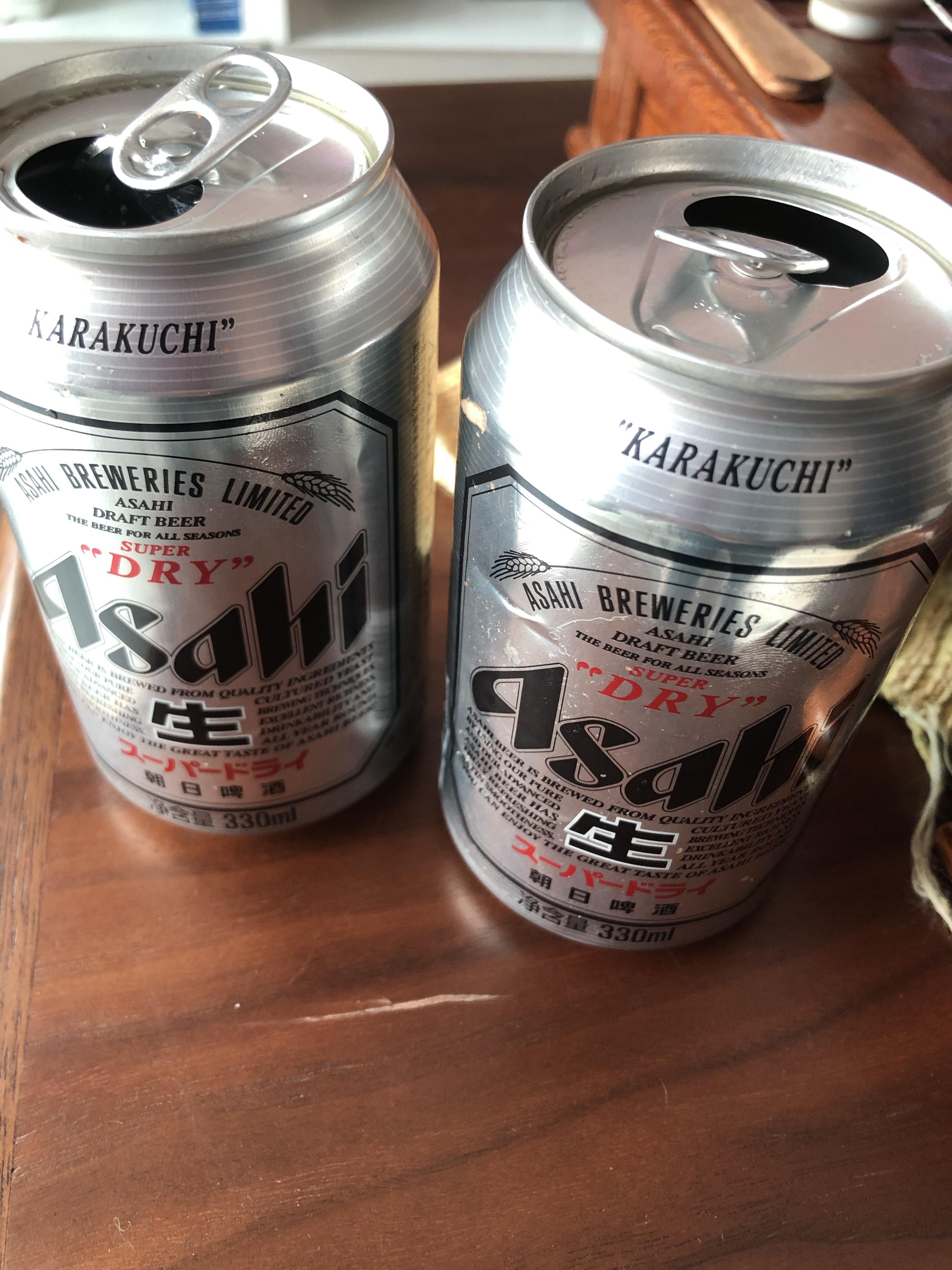 朝日超干啤酒真假辨别问题