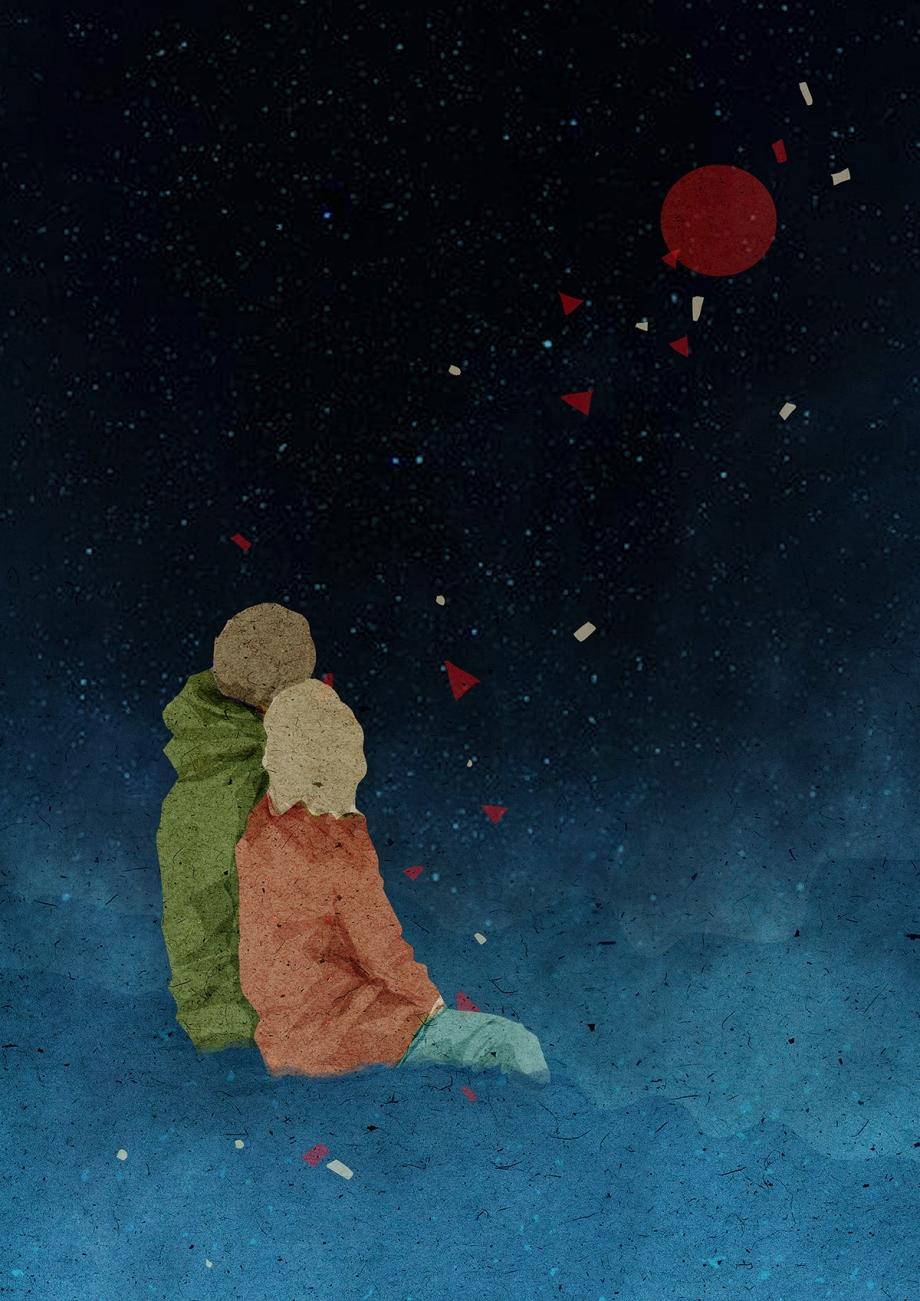 插画师xuanlocxuan具有青春色彩的男女插画作品