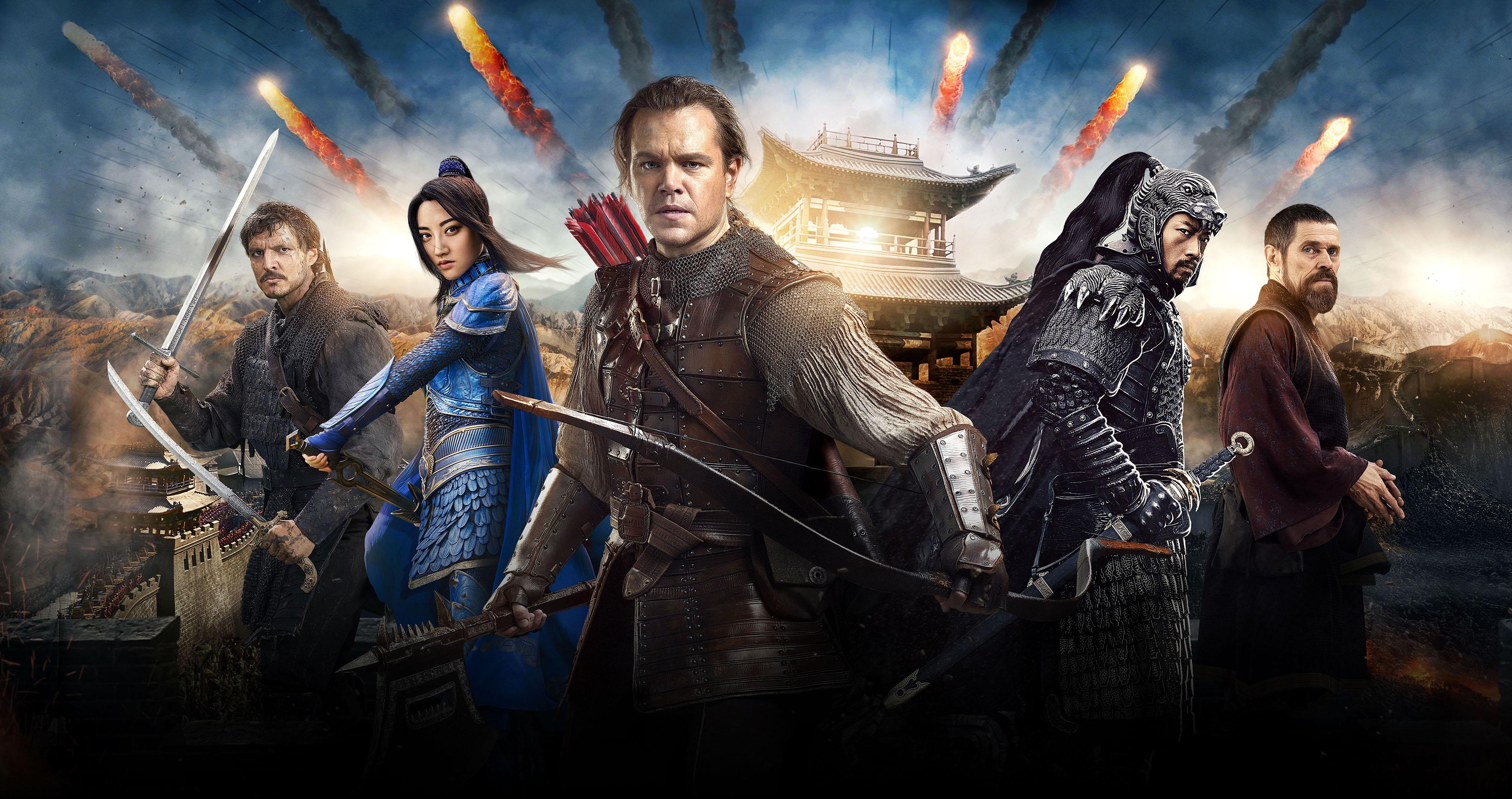 勇士们组成的大军,共同对抗怪兽饕餮 威廉·加林在被囚禁在长城期间